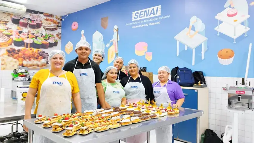 SENAI e Sindpan Formação em Confeitaria Clássica