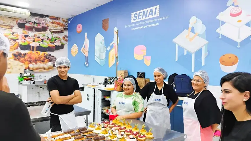 SENAI e Sindpan Formação em Confeitaria Clássica